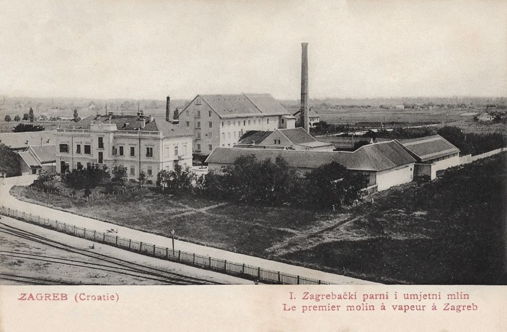 Paromlin (sagrađen 1862. godine) oko 1900.-1905. godine